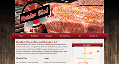 Desktop Screenshot of butcherblockmeatsaz.com